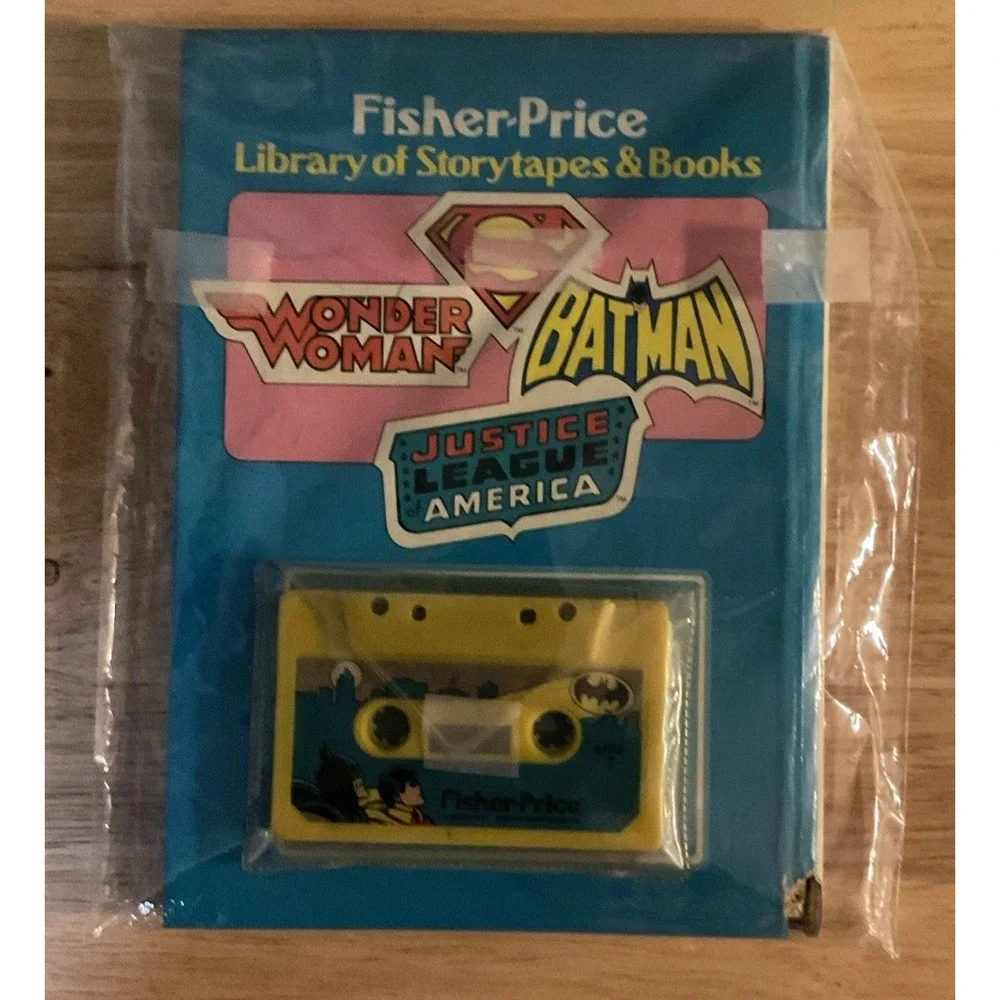 Batman & Robin. Case‎ of the Laughing Sphinx. DC hardback book with cassette tap